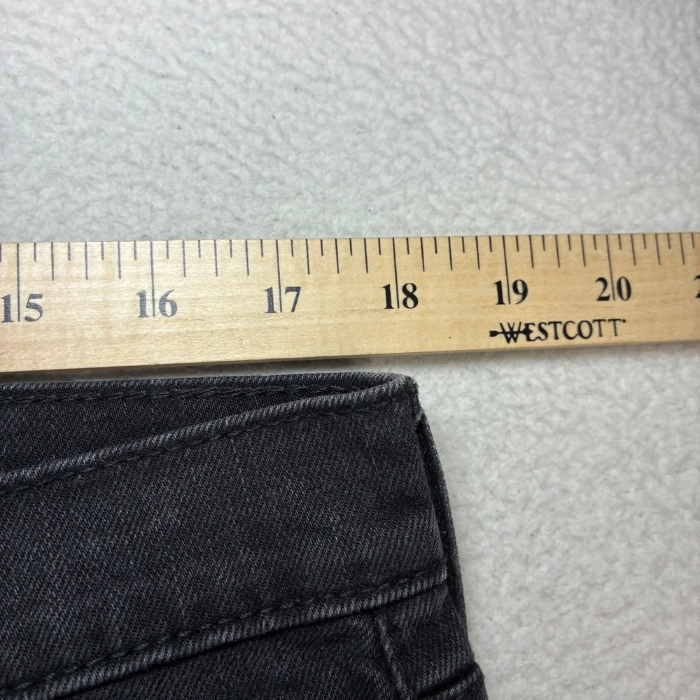 Levis 522 Slim Taper Jeans Men 34x34 Black Stretch Denim Casual Discontinued